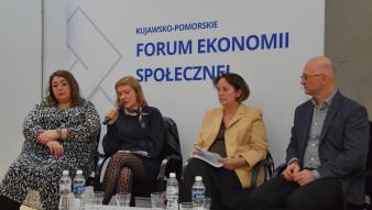 Zdjęcie z 15. Kujawsko-Pomorskiego Forum Ekonomii Społecznej